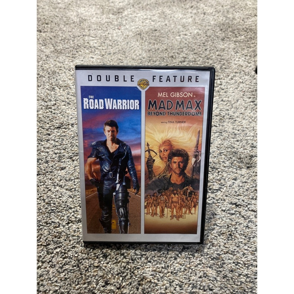 Mad Max Double Feature DVD The Road Warrior Beyond Thunderdome Mel Gibson Action